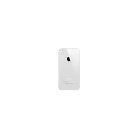 Facade arriere  iPhone 4S Blanc logo apple