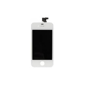 Vitre tactile + Ecran LCD  iPhone 4 Blanc