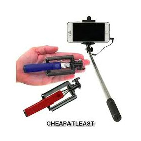 Perche SELFIE avec bouton déclencheur intégré au manche + jack