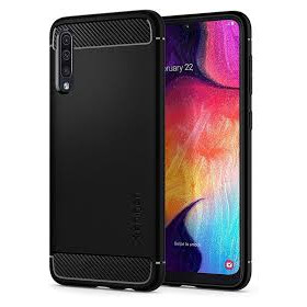 Spigen Coque Samsung A50, Coque Galaxy A50 [Slim Armor] Protection Résistante