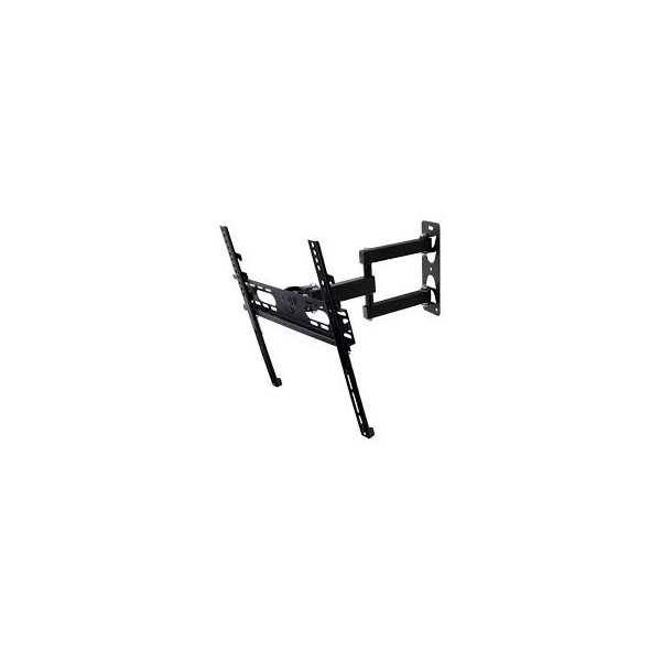 Support écran double bras noir - 10-25 * 9011091 *