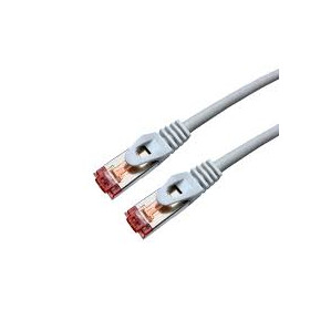 Cable réseau cat.6A SSTP Blanc Snagless fiche de test 1M RJ45 certifié 2019864