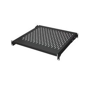 Etage 1U noir prof 750 ajustable 550 à 890 mm charge 80kg pour baie 19 *8060874*